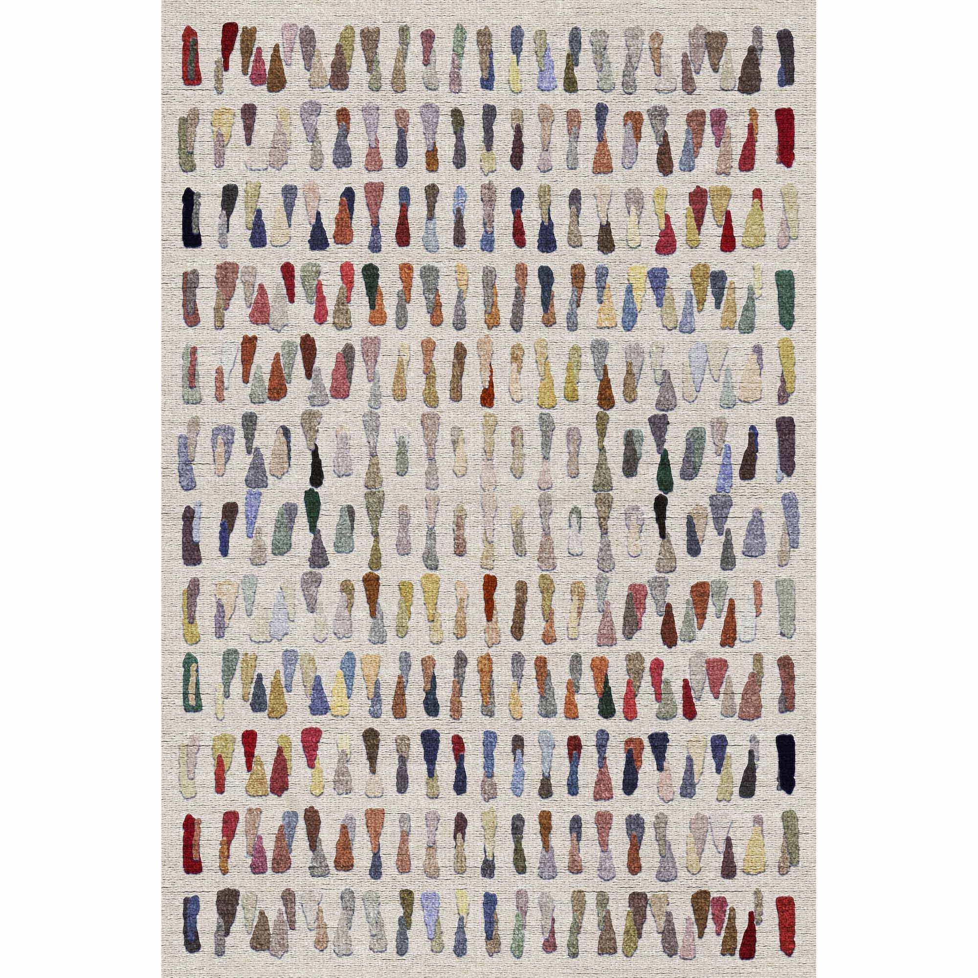 Tapis imprimé Zola en chenille imprimé à la machine